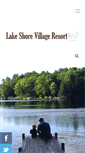 Mobile Screenshot of lakeshorevillageresort.com